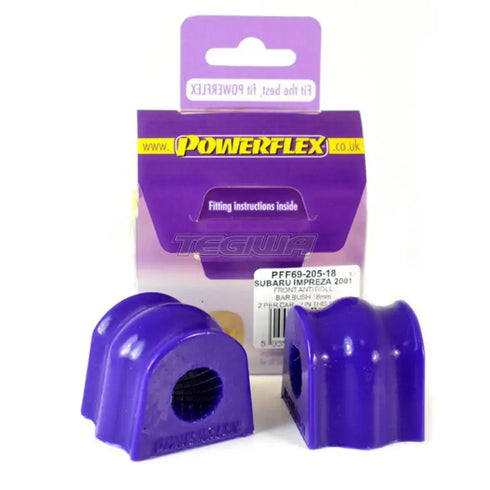 Powerflex Road Series Front Anti Roll Bar Bush 18mm Subaru Legacy BE BH 98-03 Powerflex