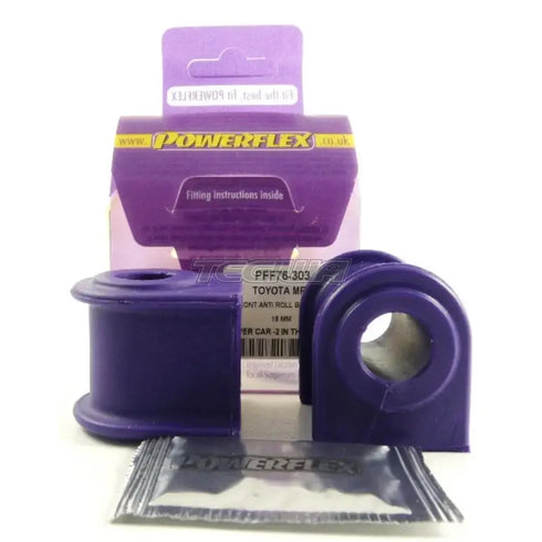Powerflex Road Series Front Anti Roll Bar Bush 18mm Toyota MR2 Gen2 SW20 REV 1 89-99 Powerflex