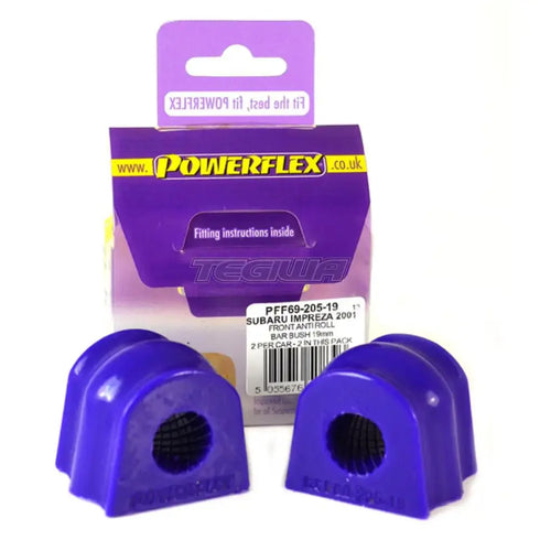Powerflex Road Series Front Anti Roll Bar Bush 19mm Subaru Legacy BE BH 98-03 Powerflex