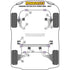 Powerflex Road Series Front Anti Roll Bar Bush 30mm Porsche 944 Inc S2 Turbo 85-91 Powerflex