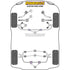 Powerflex Road Series Jack Pad Adaptor BMW X5 M F85 13-18 Powerflex