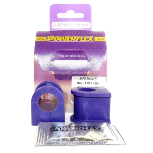 Powerflex Road Series Rear Anti Roll Bar Bush 18mm Mazda RX-7 Gen 3-FD3S 92-02 Powerflex