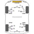 Powerflex Road Series Rear Lower Arm Outer Bush Jaguar Daimler F-Type 13+ - PFR27-611 Powerflex