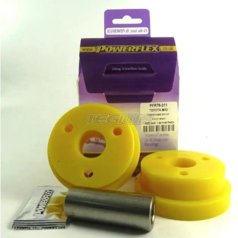 Powerflex Road Series Rear Lower Engine Mount Front 73mm Toyota MR2 Gen2 SW20 REV 1 89-99 Powerflex