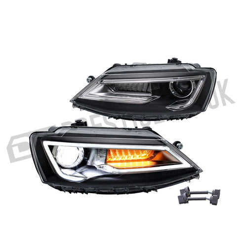 LED Headlights For 2011-2018 Jetta MK6 DC Prestige