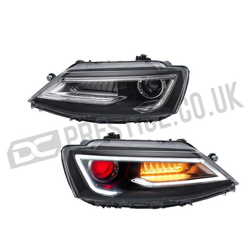 LED Headlights For 2011-2018 Jetta MK6 DC Prestige