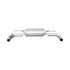Remus Non-Resonated Cat Back System Left/Right Audi TT Type 8S 2.0 TFSI Quattro 14+ REMUS