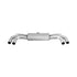 Remus Non-Resonated Cat Back System Left Volkswagen Golf Mk7 Hatchback 1.4 TSI 12-16 REMUS