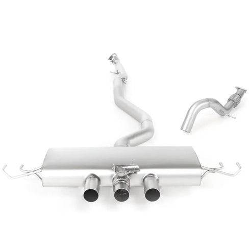 Remus Non-Resonated Downpipe Back System Left/Right With Remus Sound Controller Honda Civic FK8 2.0 Type-R 17+ REMUS