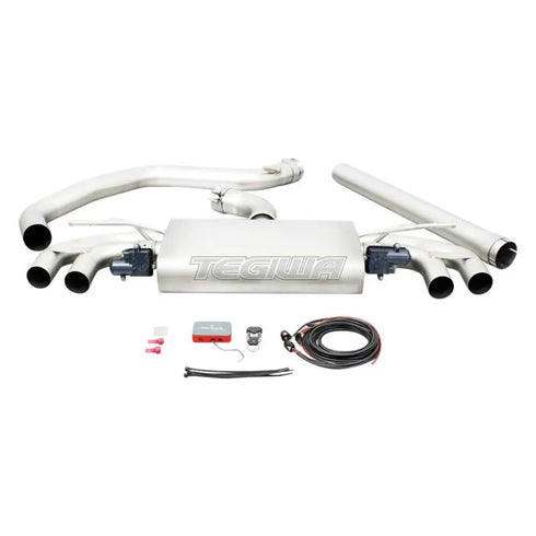 Remus Non-Resonated Turbo Back System Left/Right With Remus Sound Controller Volkswagen Golf Mk7 Hatchback 2.0 GTI Clubsport 16+ REMUS