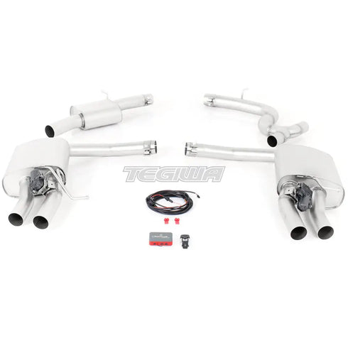 Remus Resonated Cat Back System Left/Right Volkswagen Golf Mk7 Estate 2.0 R 16+ REMUS