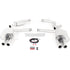 Remus Resonated Cat Back System Left/Right Volkswagen Golf Mk7 Estate 2.0 R 16+ REMUS