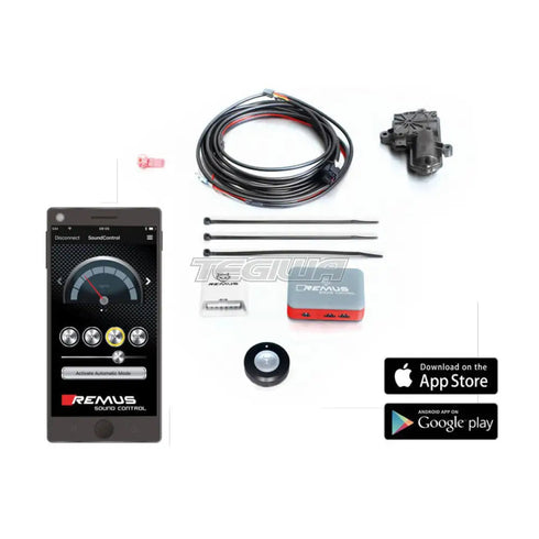 Remus Resonated Turbo Back System Left/Right With Remus Sound Controller Skoda Octavia Type 5E 2.0 TSI VRS 13+ REMUS