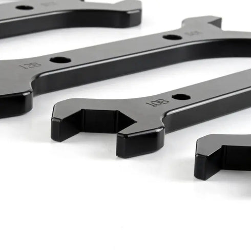 HEL Aluminium Spanner Set for -3 -4 -6 -8 -10 -12 -16 -20 AN Hose Fittings HEL