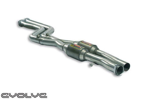 Supersprint Front Exhaust "H-Pipe" With Metallic Catalytic Converter - BMW E36 M3 3.0 | 3.2 Supersprint
