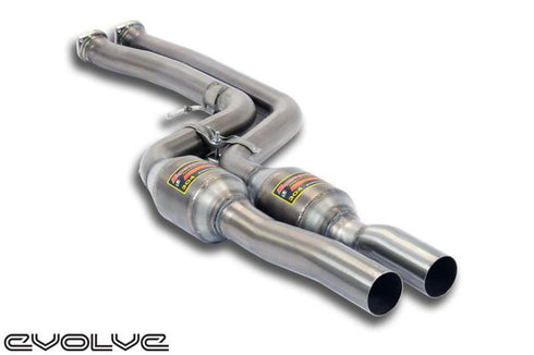Supersprint Front Pipes With Metallic Catalytic Converter - BMW 3 Series F80 M3 | 4 Series F82/F83 M4 Supersprint