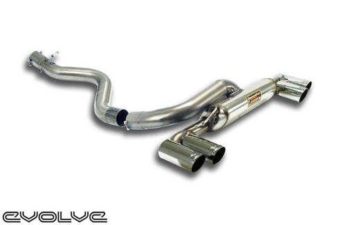 Supersprint Racing Rear Exhaust - BMW 1 Series E82 1M Supersprint