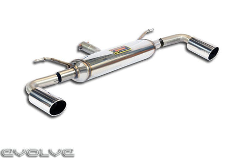 Supersprint Rear Exhaust 100mm Tailpipes - BMW 2 Series F22 M235I/M240I Supersprint
