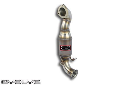 Supersprint Turbo Downpipe With Metallic Catalytic Converter (OEM SYSTEM) - BMW Mini R56 Cooper S | JCW Supersprint