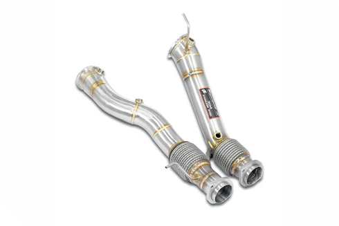 Supersprint Turbo Downpipes With De-Cat - BMW F97 X3M Supersprint