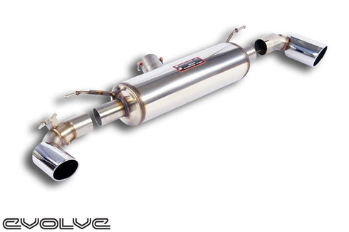Supersprint Valved Rear Exhaust 80mm Tailpipes - BMW 1 Series F20/F21 M140I Supersprint