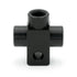 HEL Aluminium AN3 Female T-Piece Adapter with 6mm Mounting Hole HEL