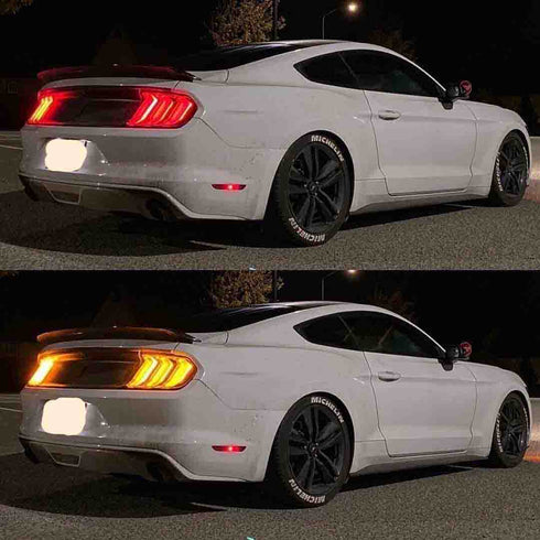 LED Taillights For 2015-2023 Ford Mustang S550 w/5 Modes Turn Signal DC Prestige