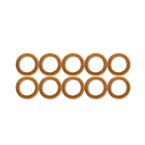 HEL 10mm / M10 / -3 AN / 1/8" BSP Copper Crush Washers (10 Pack) HEL