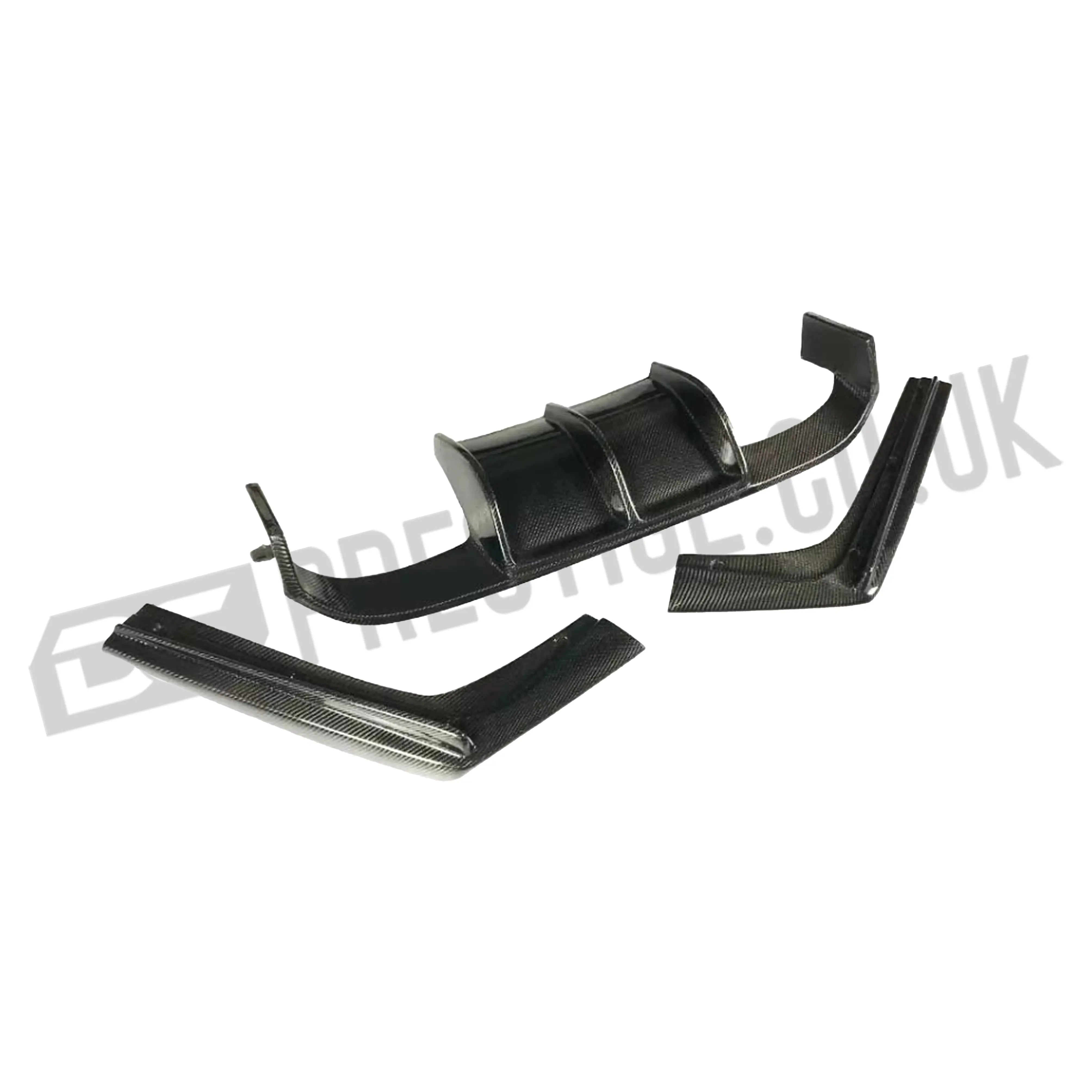 BMW M3/M4 (F80 F82 F83) CARBON FIBRE DIFFUSER - V - STYLE D&C Prestige Online LTD