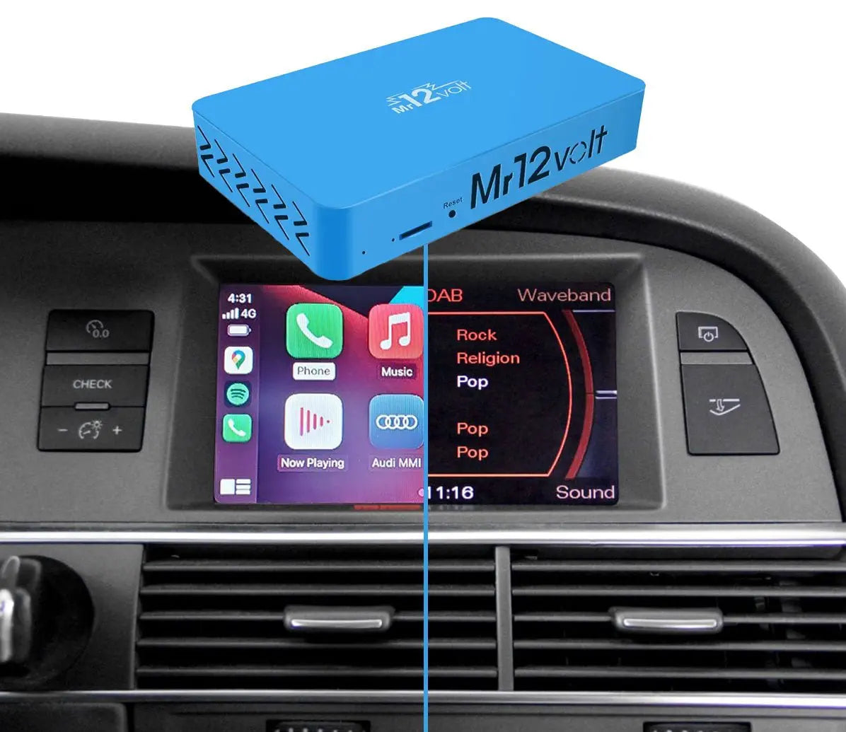 Mr12Volt Audi A6, A8, Q7 MOST Bus MMI 2G High CarPlay & AA Interface ...